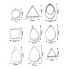 Picture of Stainless Steel Connectors Geometric Silver Tone Hollow 5 PCs