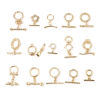 Picture of Brass Toggle Clasps 18K Real Gold Plated 1 Piece