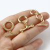 Picture of Brass Toggle Clasps 18K Real Gold Plated 1 Piece