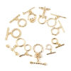 Picture of Brass Toggle Clasps 18K Real Gold Plated 1 Piece