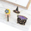 Image de Broche Epingle Halloween Multicolore Émail 1 Pièce