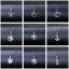 Image de Chaîne Maille Forçat Colliers en Acier Inoxydable Argent Mat 45cm Long, 1 Pièce