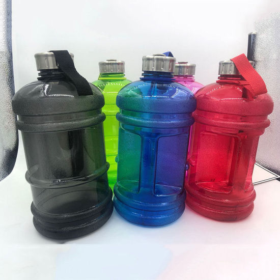 Picture of PET Portable Large Capacity Sports Water Bottle With Handle