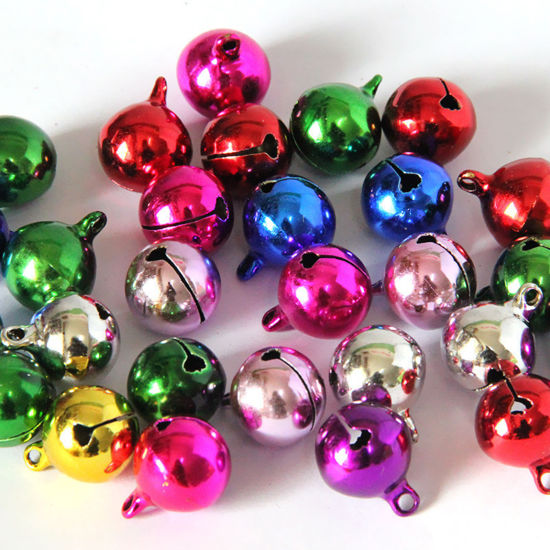 Picture of Brass Charms Multicolor Christmas Jingle Bell 100 PCs                                                                                                                                                                                                         