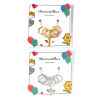Image de Marqueur de Maille en Alliage de Zinc Hexagone Multicolore Abeille 34mm x 15mm, 1 Kit ( 6PCs/Kit)