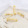 Picture of Copper Pin Brooches 18K Real Gold Plated 10 PCs