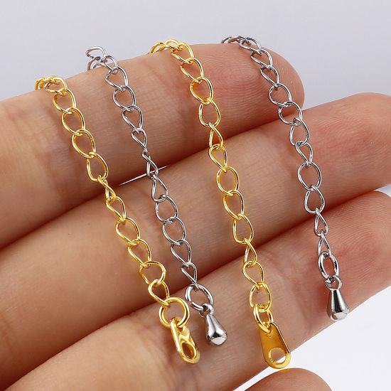 Picture of Brass Extender Chain Multicolor 7.5cm, 5 PCs                                                                                                                                                                                                                  