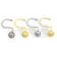 Picture of Iron Based Alloy Rust Resistant Ball Curtain Hook Accessories For Bathroom Shower Rods Curtains