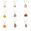 Picture of Halloween Necklace Multicolor Enamel 45cm(17 6/8") long, 1 Piece