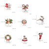 Picture of Christmas Pin Brooches Multicolor Enamel 1 Piece