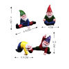 Picture of Dwarf Elf Doll Ornament Resin Micro Landscape Miniature Decoration