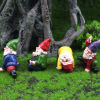 Picture of Dwarf Elf Doll Ornament Resin Micro Landscape Miniature Decoration