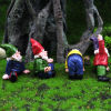Picture of Dwarf Elf Doll Ornament Resin Micro Landscape Miniature Decoration