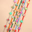 Image de Collier Perlé Mignon en Plastique Multicolore Fruits au Hasard 1 Pièce