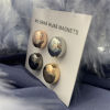 Изображение Zinc Based Alloy No-snag Magnetic Round Scarf Buckle For Hijab Scarf Wrap