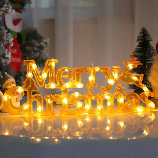 Изображение Christmas LED Strip Lights For Room Home Garden Decoration