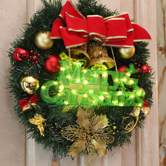 Bild von Weihnachts-LED-Streifen für die Dekoration von Hausgärten im Zimmer
