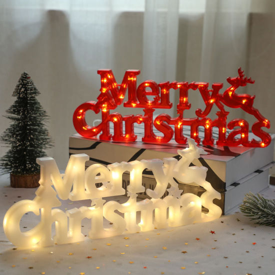 Bild von Weihnachts-LED-Streifen für die Dekoration von Hausgärten im Zimmer