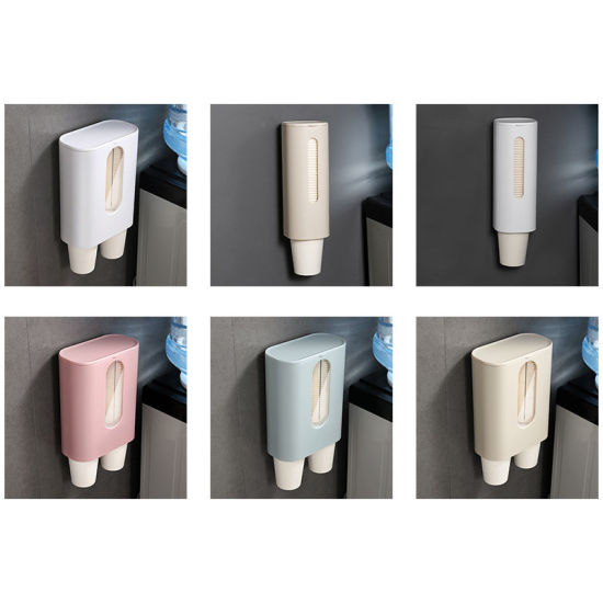 Picture of PP Household Cup Dispenser Pull Type Automatic Cup Remover Holder For Disposable Cup