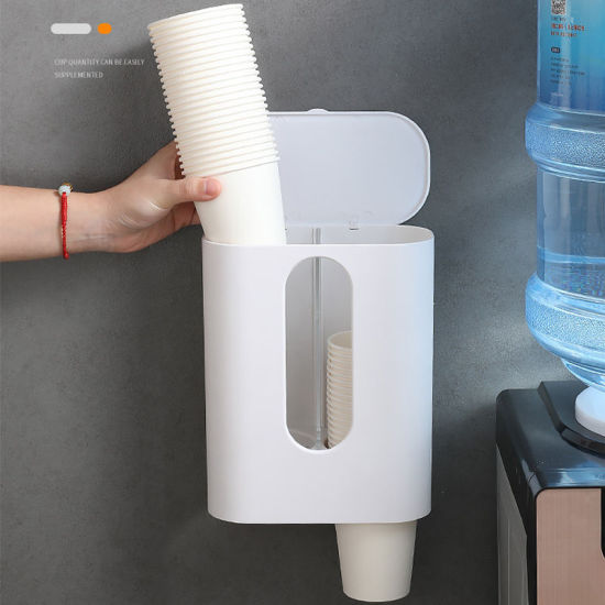 Picture of PP Household Cup Dispenser Pull Type Automatic Cup Remover Holder For Disposable Cup