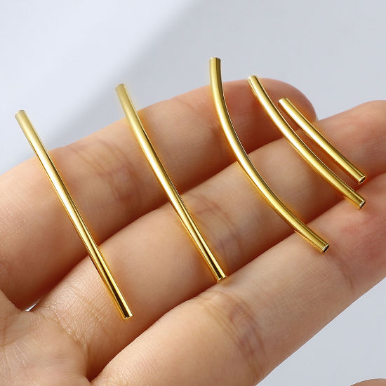 Picture of Copper Beads Gold Filled Tube 5 PCs