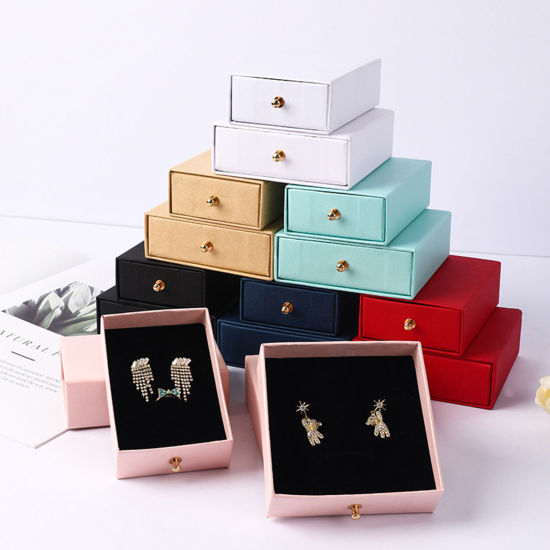 Picture of Paper Jewelry Gift Jewelry Box Multicolor , 1 Piece