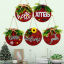 Imagen de Christmas Message Lattice Hanging Door Sign Party Home Decoration