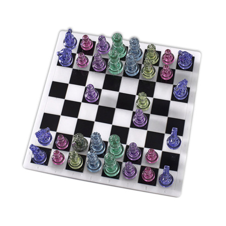 Silicone Resin Mold For Jewelry Making Chess White 1 Piece