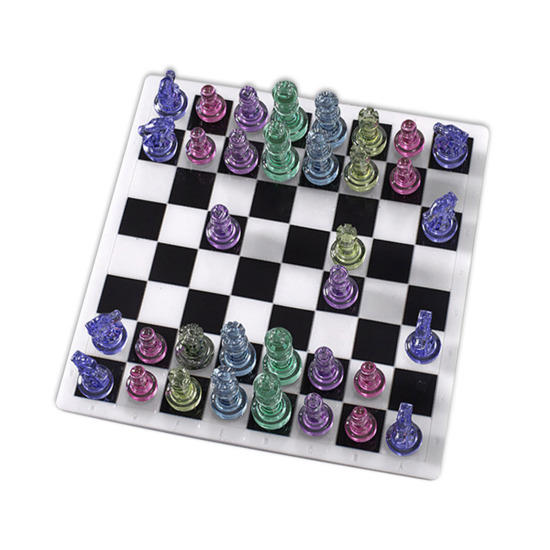 Picture of Silicone Resin Mold For Jewelry Making Chess White 1 Piece