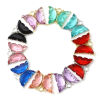 Imagen de Aleación de Zinc del metal + Resina Insecto Colgantes Mariposa Multicolor 23mm x 19mm, 10 Unidades