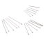 Picture of Stainless Steel Head Pins Silver Tone 500 PCs