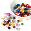 Picture of Acrylic Beads Round Multicolor Imitation Pearl 1000 PCs