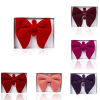 Picture of Velvet Bow Tie & Cufflinks & Handkerchief For Formal Suit Accessories