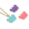 Picture of Zinc Based Alloy Ocean Jewelry Charms Crab Animal Gold Plated Multicolor Enamel 26mm x 19mm, 10 PCs
