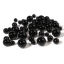 Immagine di Acrilato Perline Tondo Nero 500 Pz