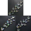 Изображение Rainbow AB Color Hollow Filigree Butterfly Wall Stickers Art Home Decoration