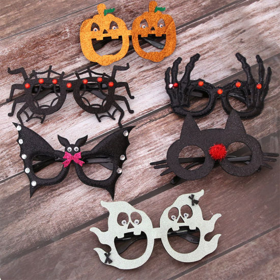 Picture of Felt Glasses Cosplay Halloween Party Dress Up Decoration