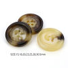 Picture of Acetic Acid Resin Acetimar Marble Sewing Buttons Scrapbooking 4 Holes Round Multicolor 20 PCs