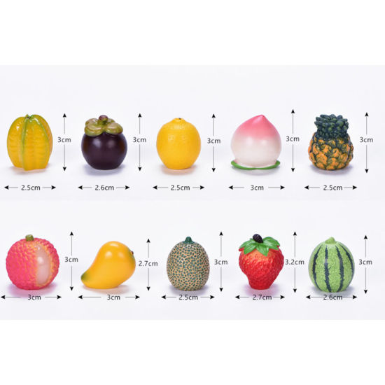 Imagen de Fruit Resin Micro Landscape Miniature Decoration