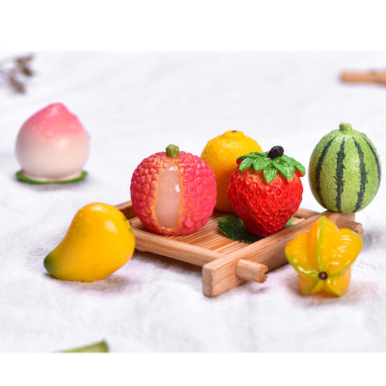 Imagen de Fruit Resin Micro Landscape Miniature Decoration