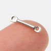 Picture of Stainless Steel Connectors Rectangle Silver Tone 30 PCs
