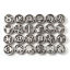 Bild von Edelstahl Perlen Rund Metallgrau Sternbild 10mm D., Loch: ca. 1.8mm, 2 Stück