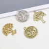 Image de Pendentifs en Alliage de Zinc Multicolore Arbre de Vie 20 Pcs