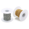 Imagen de Acero Inoxidable Cadenas Multicolor 1 Rollo (Aprox 10 Yarda/Rollo