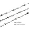 Imagen de Acero Inoxidable Cadenas Multicolor 1 Rollo (Aprox 10 Yarda/Rollo
