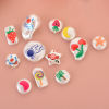 Picture of Acrylic Baroque Beads Multicolor Imitation Pearl 10 PCs