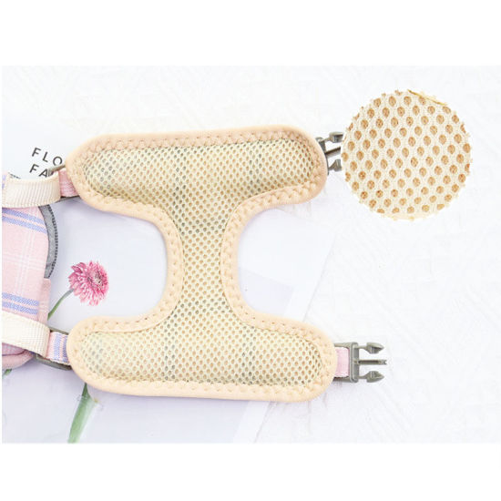 Picture of Cute Bear Pet Chest Strap Leash Rope With Backpack Pet Supplies