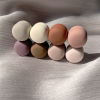 Изображение Zinc Based Alloy No-snag Magnetic Round Scarf Buckle For Hijab Scarf Wrap