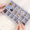 Picture of Velvet Jewelry Displays Rectangle Multicolor 21cm x 12.3cm , 1 Piece