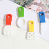 Imagen de Resina Colgantes Vajilla Multicolor 10 Unidades